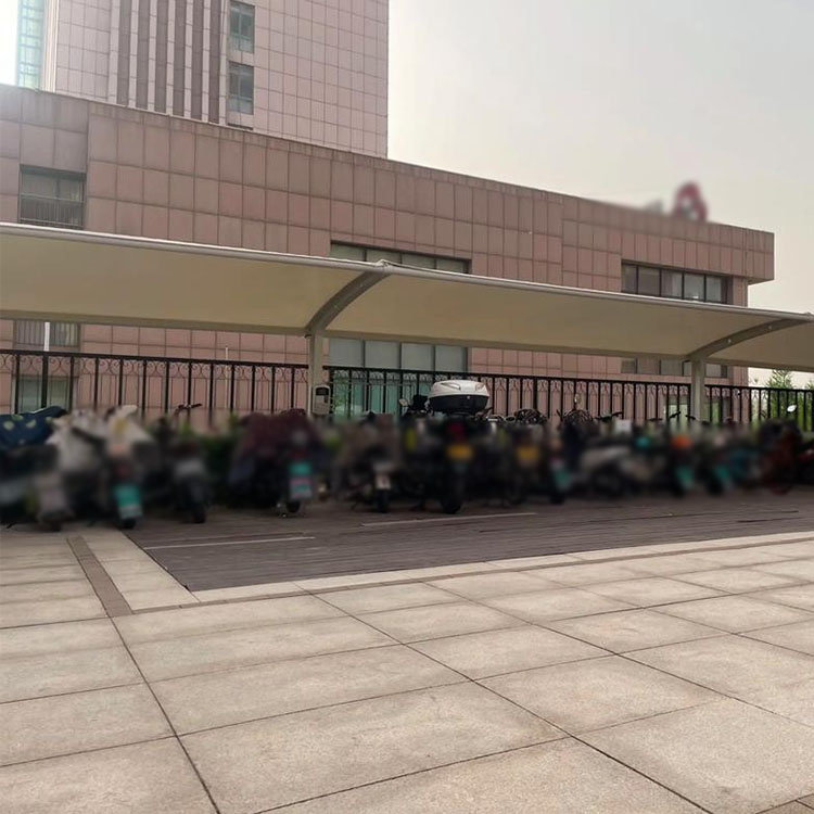 庆阳膜结构电动车棚