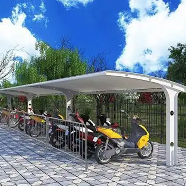 庆阳膜结构电动车棚